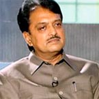 Maharashtra state Chief Minister Vilasrao Deshmukh