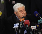 Syrian Foreign Minister Walid al-Muallem