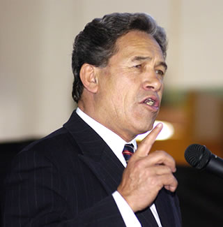 New Zealand Foreign Minister Winston Peters