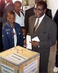 Zimbabwe election "no longer valid," EU says