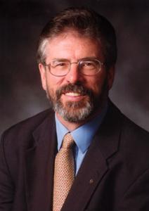 Gerry Adams says Middle East conflict parties must enter dialogue
