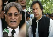 Pakistanis have rejected Musharraf: Aitzaz, Imran