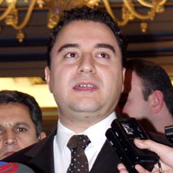 Turkish Foreign Minister Ali Babacan 