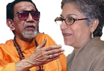 Asma Jahangir meets Bal Thackeray