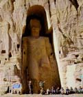 Oil was used to paint ancient Buddha murals in Afghanistan