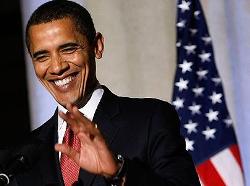 Obama marks 100 days by touting steps on economy