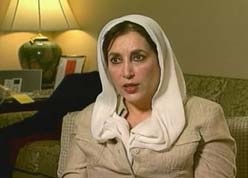 Former premier Benazir Bhutto