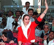 Pakistan Prime Minister Benazir Bhutto