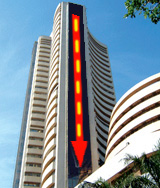 Sensex Ends 183.23 Pts Down At 14,717.53