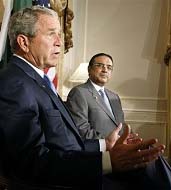 George Bush, Asif Ali Zardari