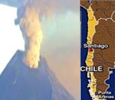 Strong volcanic eruption affects southern Chile