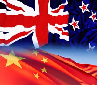 New Zealand, China sign free trade pact