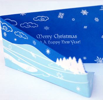 Edible Christmas card to limit "environmental impact" of the season 