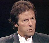 PTI chief and former cricketer Imran Khan