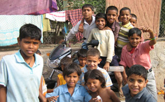 Delhi Slum Kids