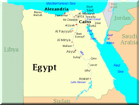 El Arish Egypt Map