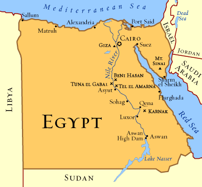 Egypt Map