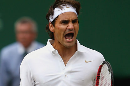 1ST LEAD: Frustrated Federer's smash-and-grab doesn't deter Djokovic