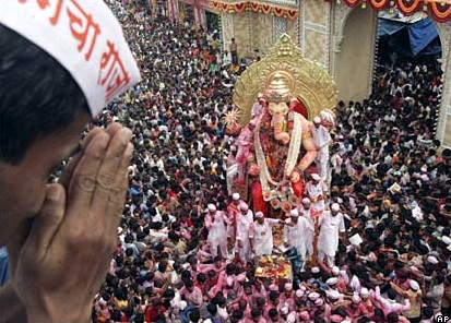  Mumbai celebrates festival of Ganesha