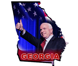 McCain wins Georgia, projections show