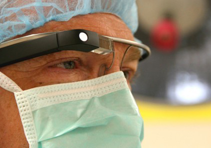 Google Glass is your neighbourhood surgeon!