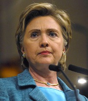 Hillary Clinton promises Olmert to work for Middle East peace 