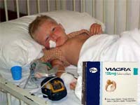 2-year-old boy kept alive with doses of Viagra!