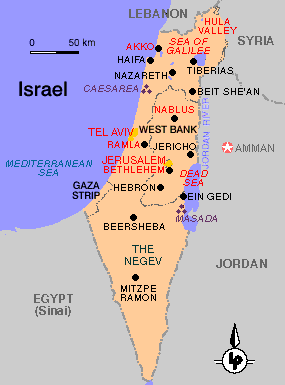 Israel Map