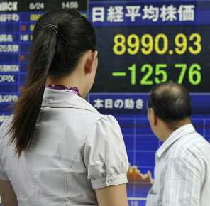 Japanese stocks up on positive machinery orders, US gains