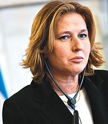 Exit polls: Livni voted leader of Israeli ruling party