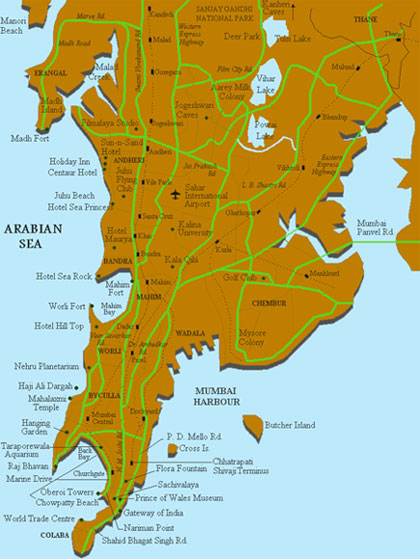 Mumbai Map