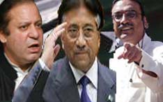 Musharraf may resign if Zardari and Sharif clip his powers