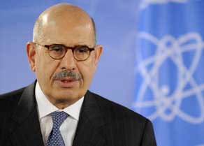 IAEA chief Mohamed ElBaradei