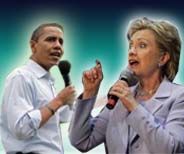 Barack Obama, Hillary Clinton