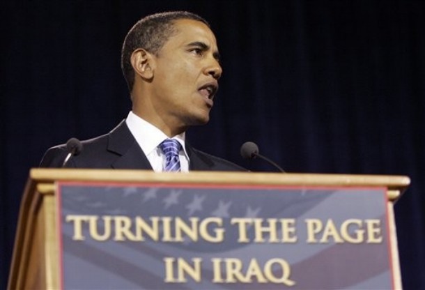 Obama's Iraq remarks show move to centre