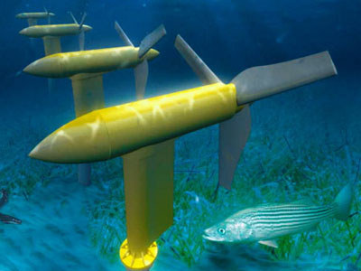 An invention capable of generating power from ocean currents