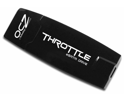 OCZ Technology Announces Throttle eSATA Drive 