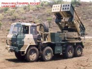 Pinaka Rockets