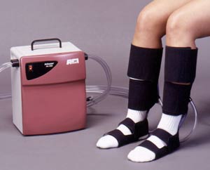 pneumatic leg compression