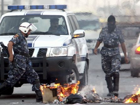 Bahraini police break up protest in support of Gaza