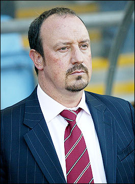 Liverpool manager Rafa Benitez 