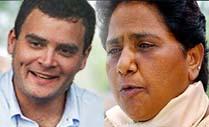 Mayawati to Rahul: Stop your 'political drama'