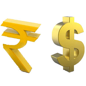 Indian rupee gains 55 paise against the US dollar