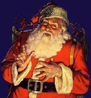 Parents perpetuated Santa Claus myth to keep kids happy