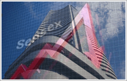 Sensex in red in early trade
