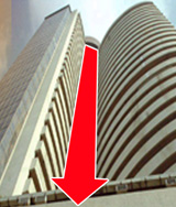 Sensex crashes by 951 points, closes below 15000