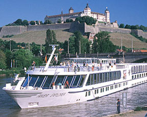 A small Canadian cruise ship