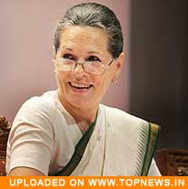 Congress Party President Sonia Gandhi