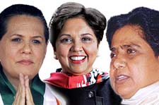 Indra Nooyi, Sonia Gandhi and Mayawati among world''s 100 most powerful women