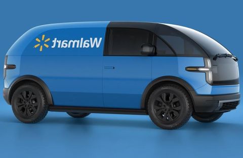 Wal-Mart places massive order for 4,500 all-electric Canoo delivery vans